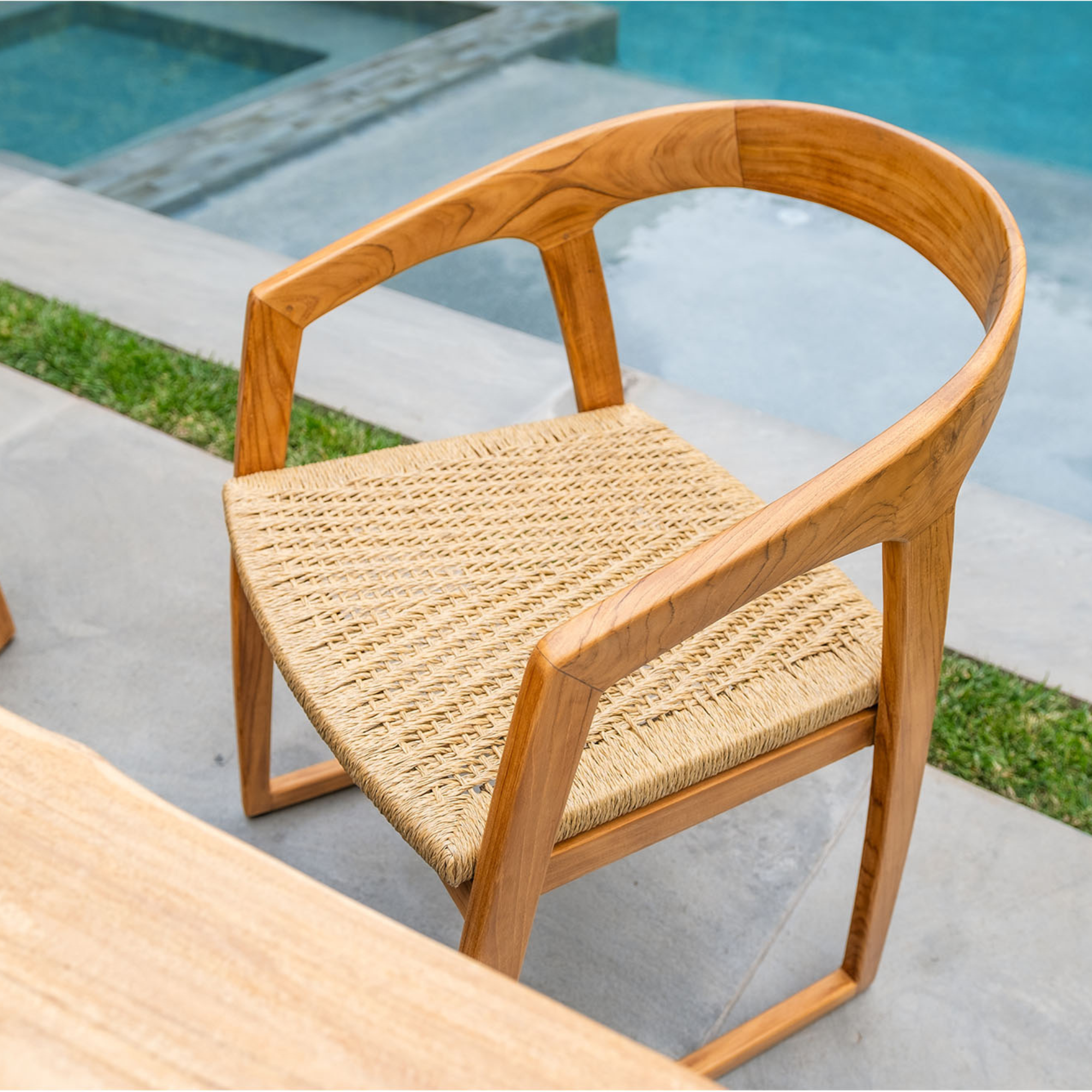 Ubud Natural Teak Indoor/Outdoor Dining Chair