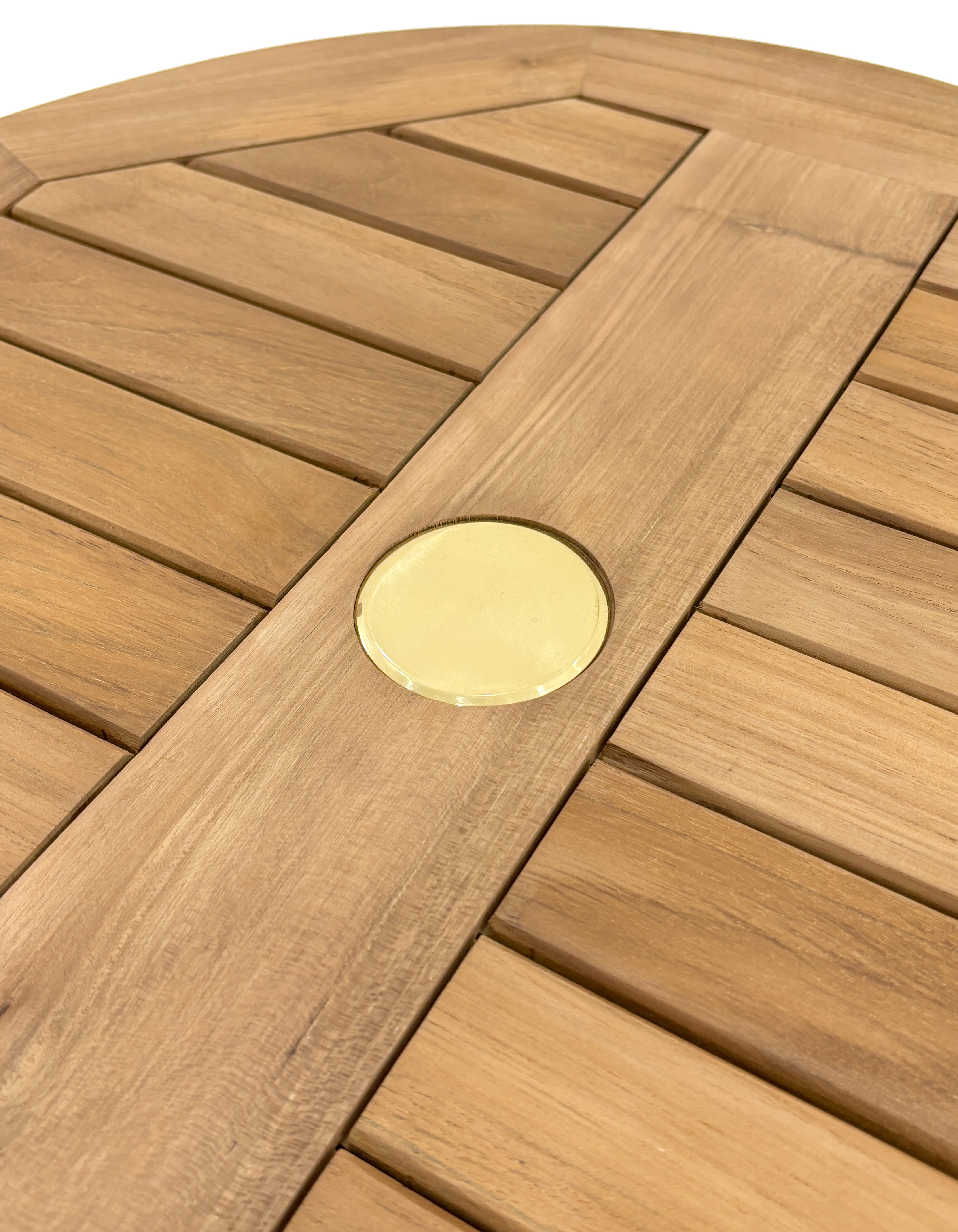 Natural Teak Lazy Susan - 24"