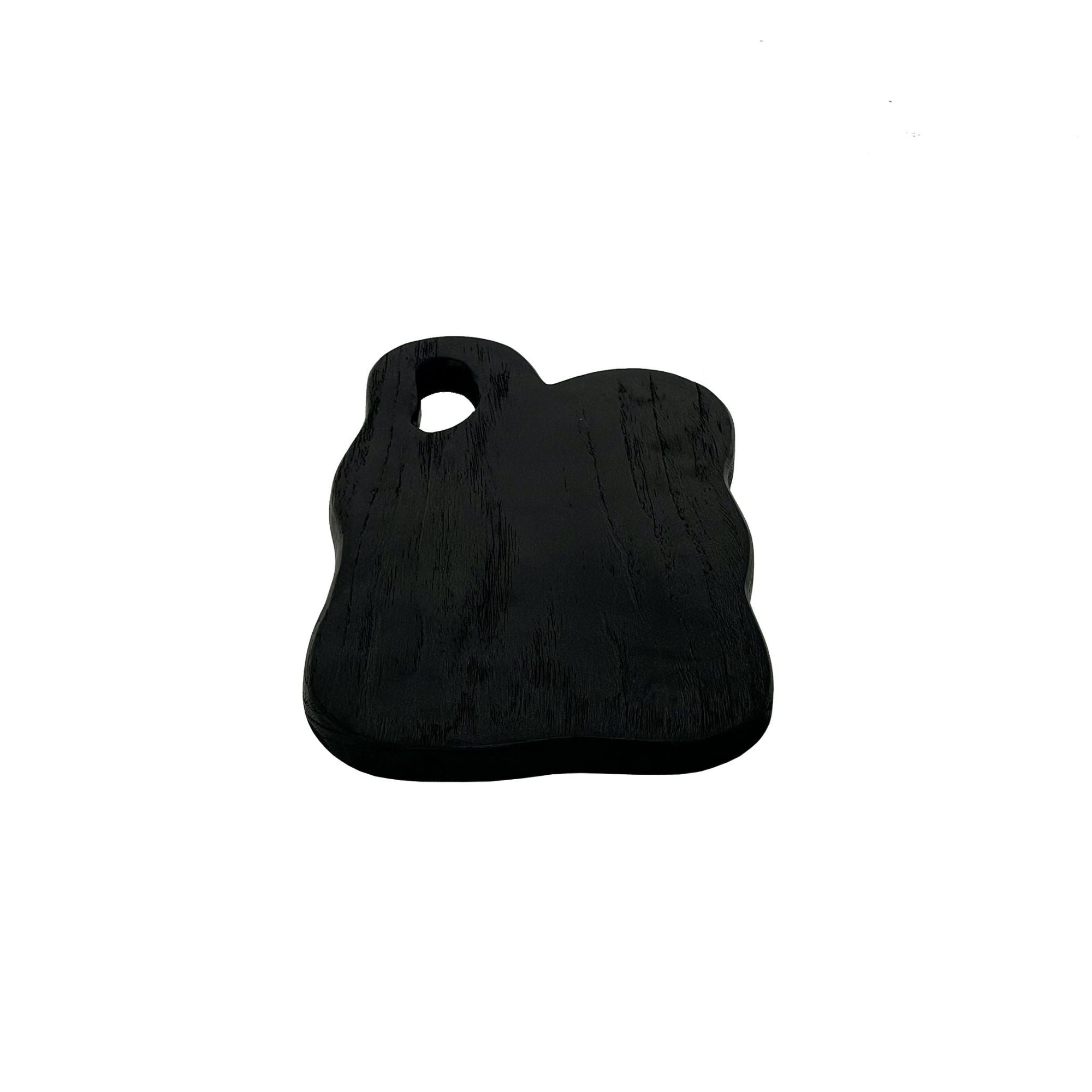 Charcoal Teak Cutting and Serving Board - 14"