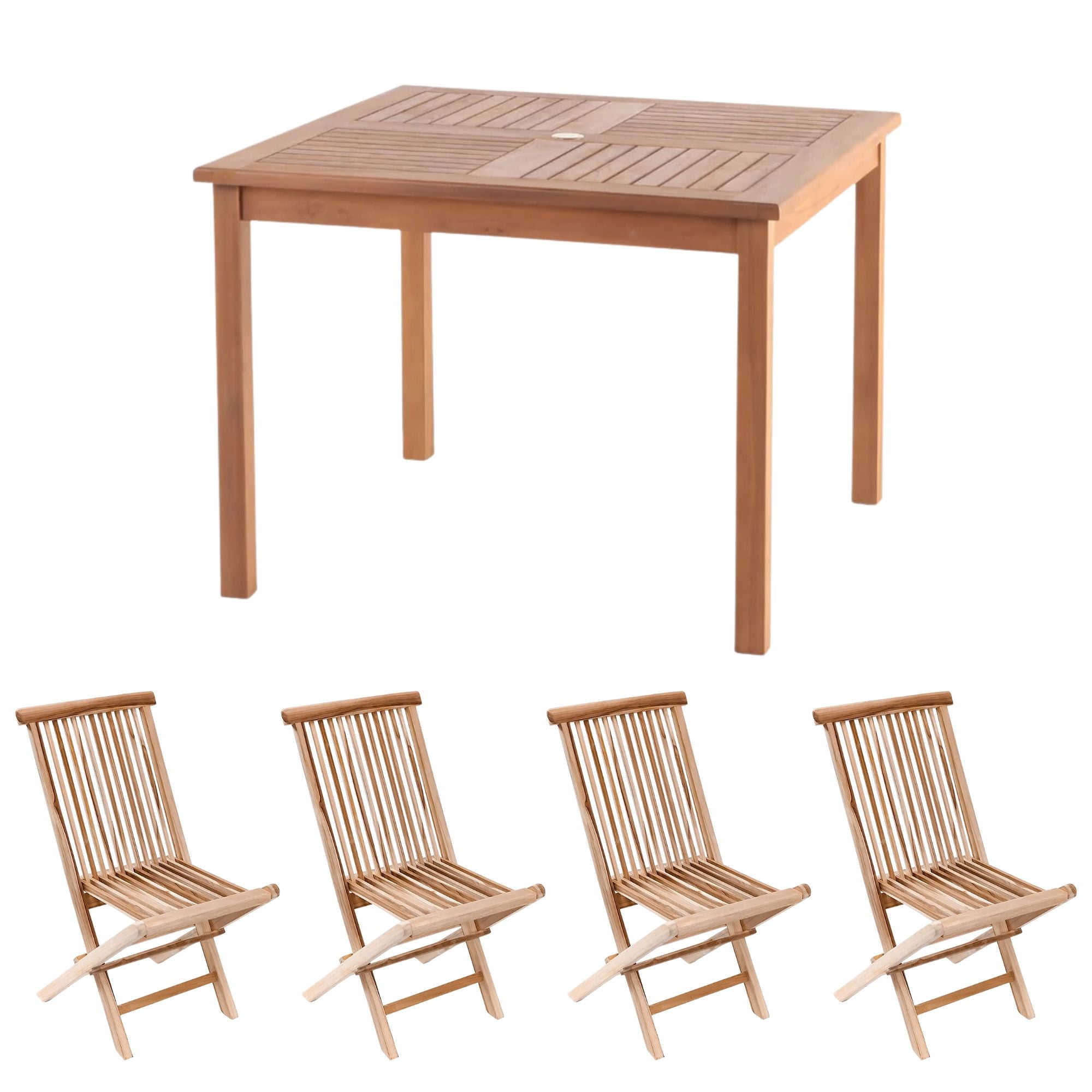 Telluride Dining Set (Table + 4 Chairs)