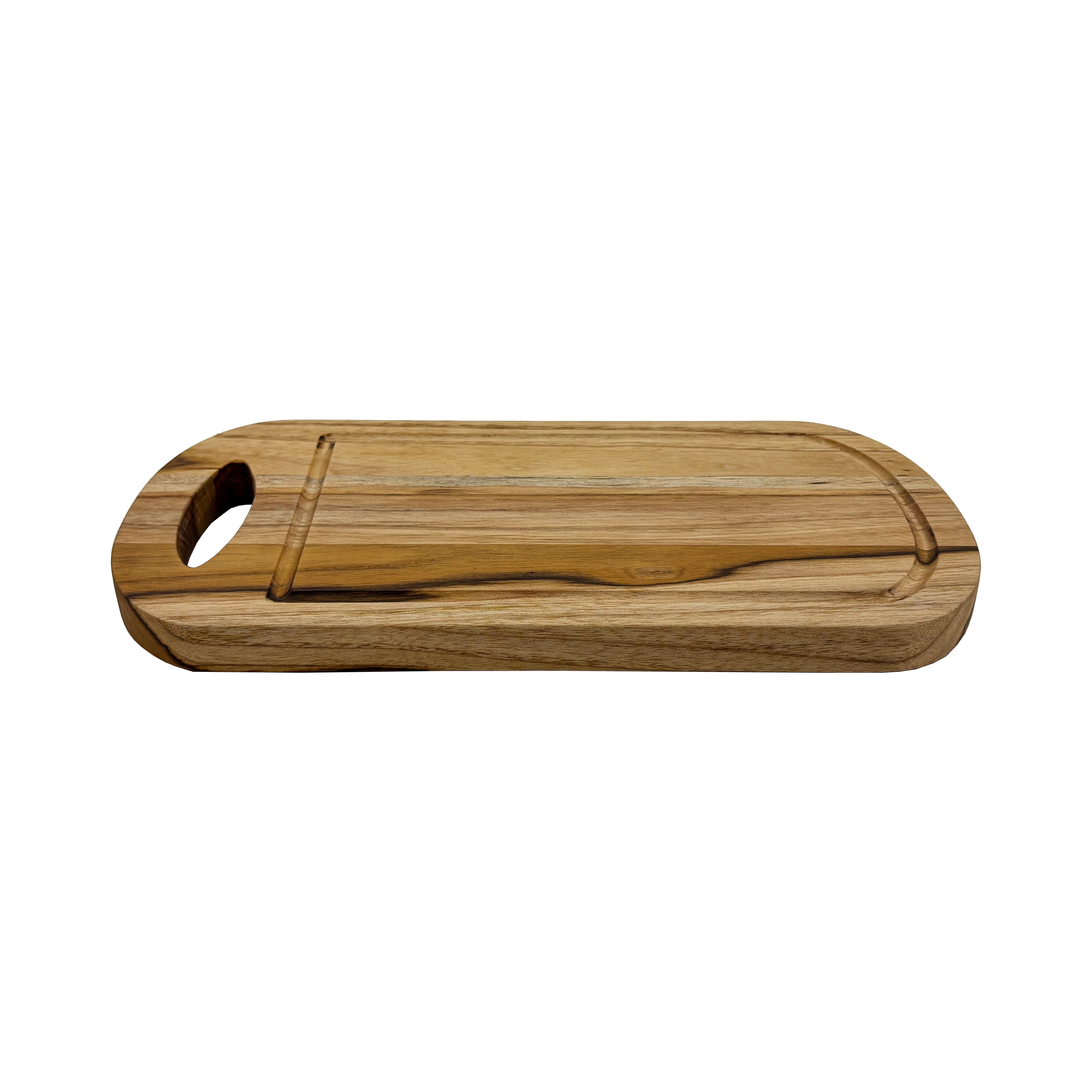 Natural Teak Personal Cutting Board - 14"