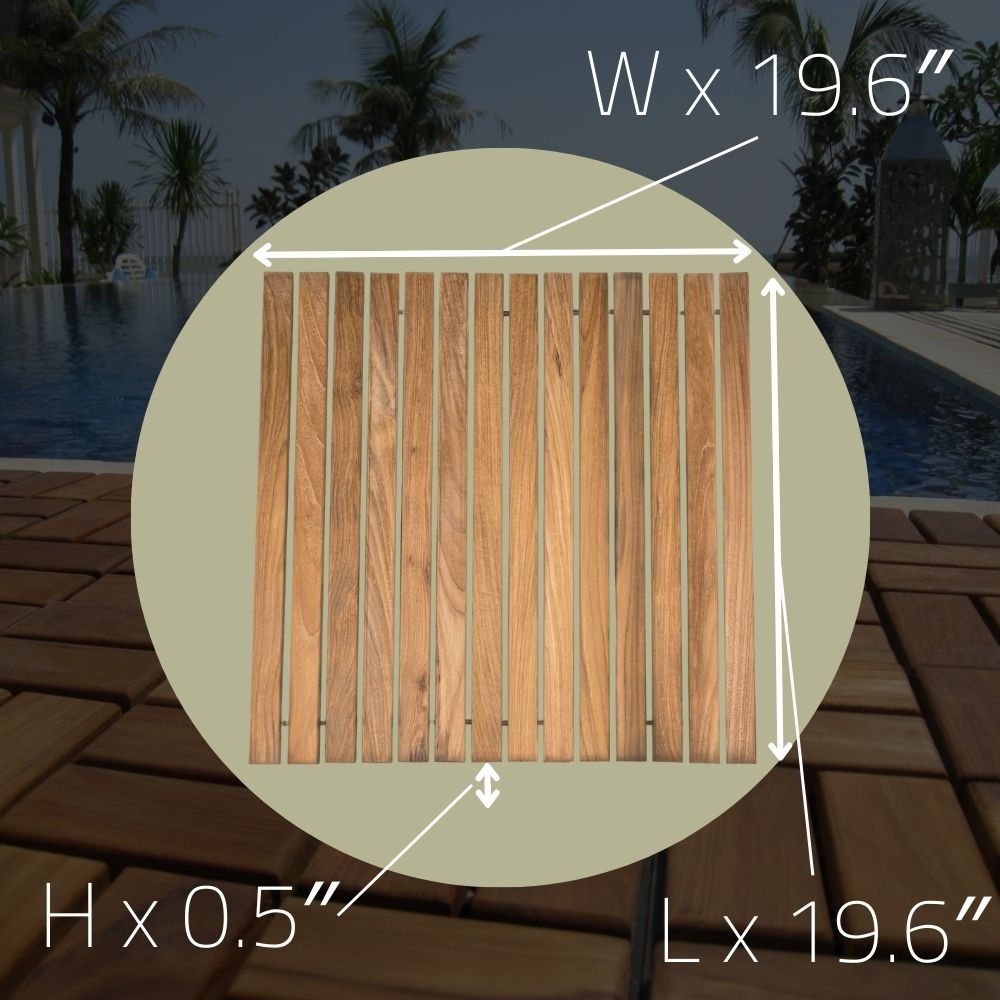 Bahama Natural String Mat 19.6″ x 19.6″