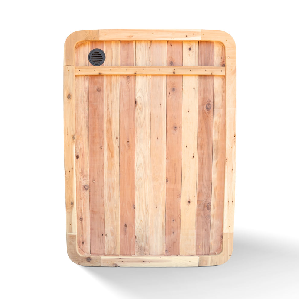 2-Person Cedar Wood Outdoor/Indoor Sauna Pod