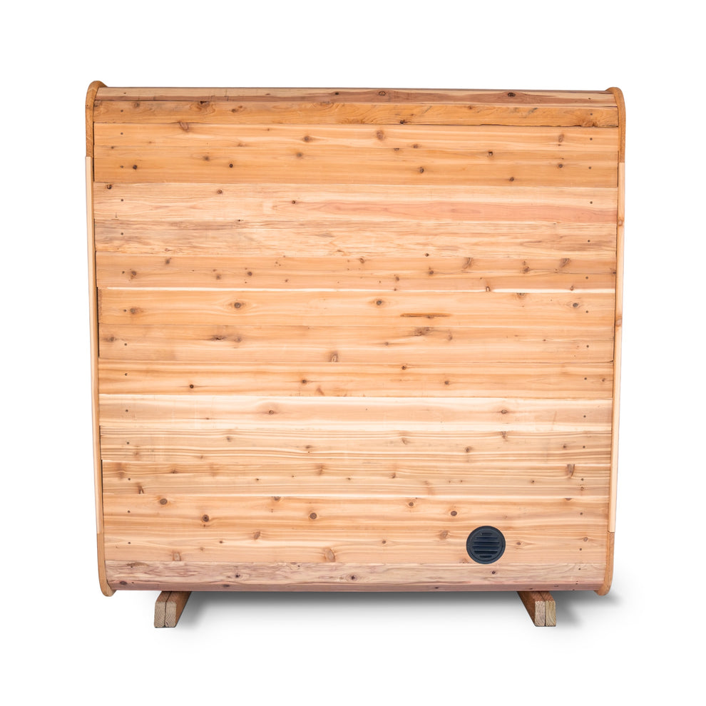 2-Person Cedar Wood Outdoor/Indoor Sauna Pod