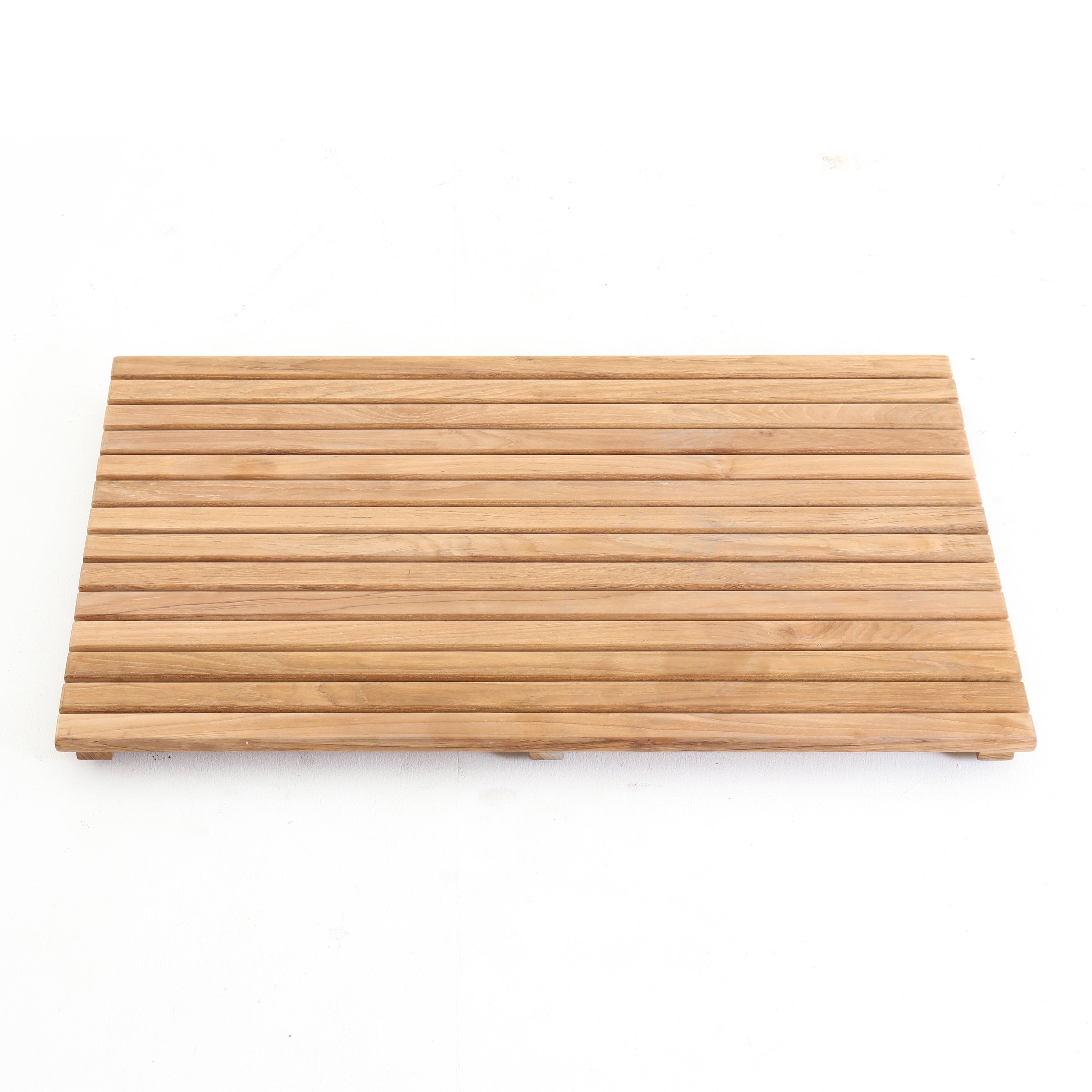 Western Natural Teak Shower and Bath Mat 31.4″ x 19.6″