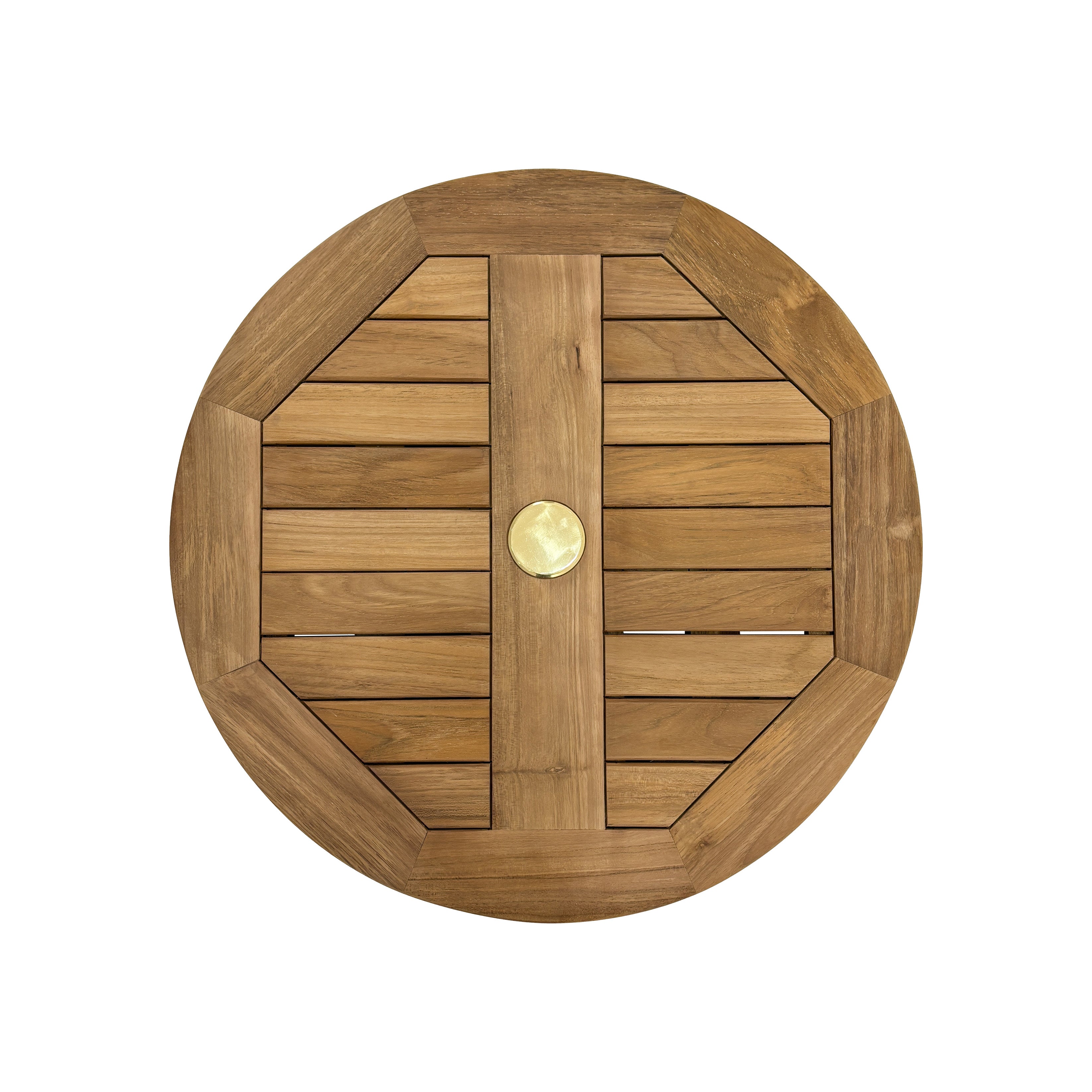 Natural Teak Lazy Susan - 24"
