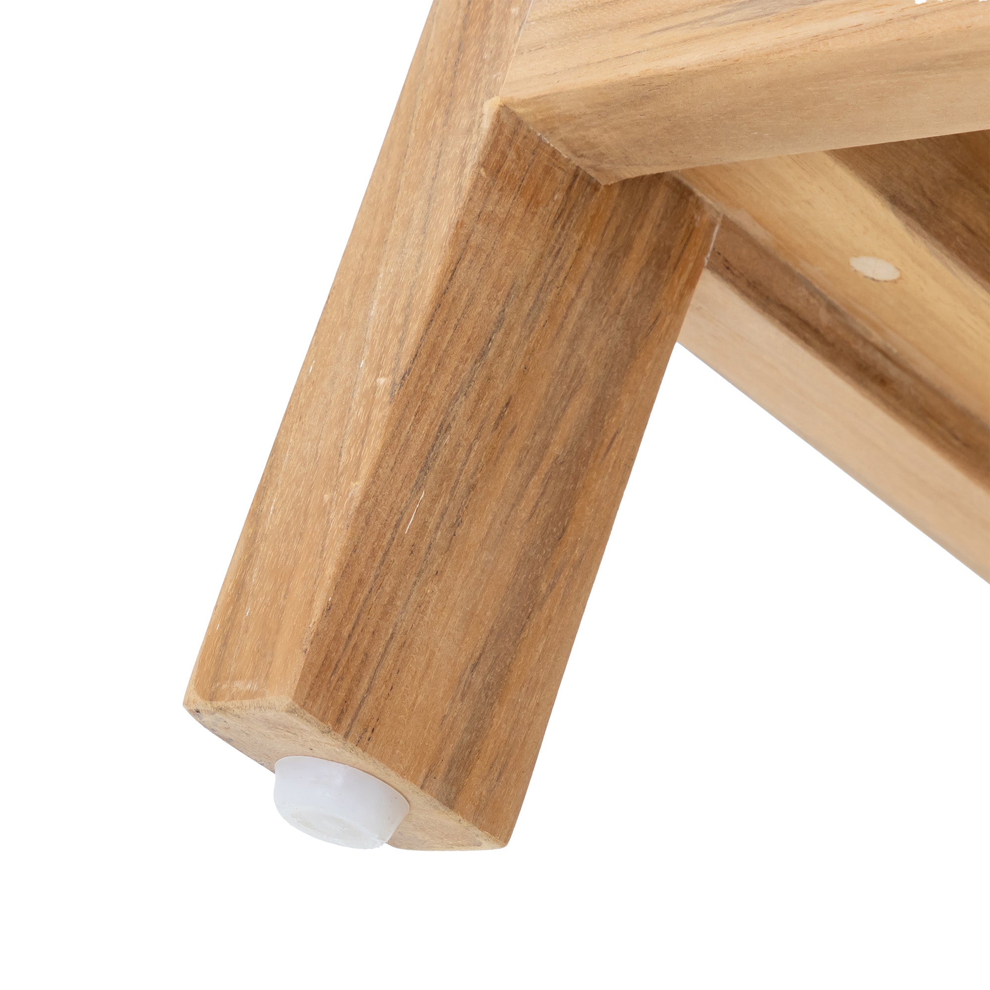 Natural Teak Indoor/Outdoor Storage Rack - 55"