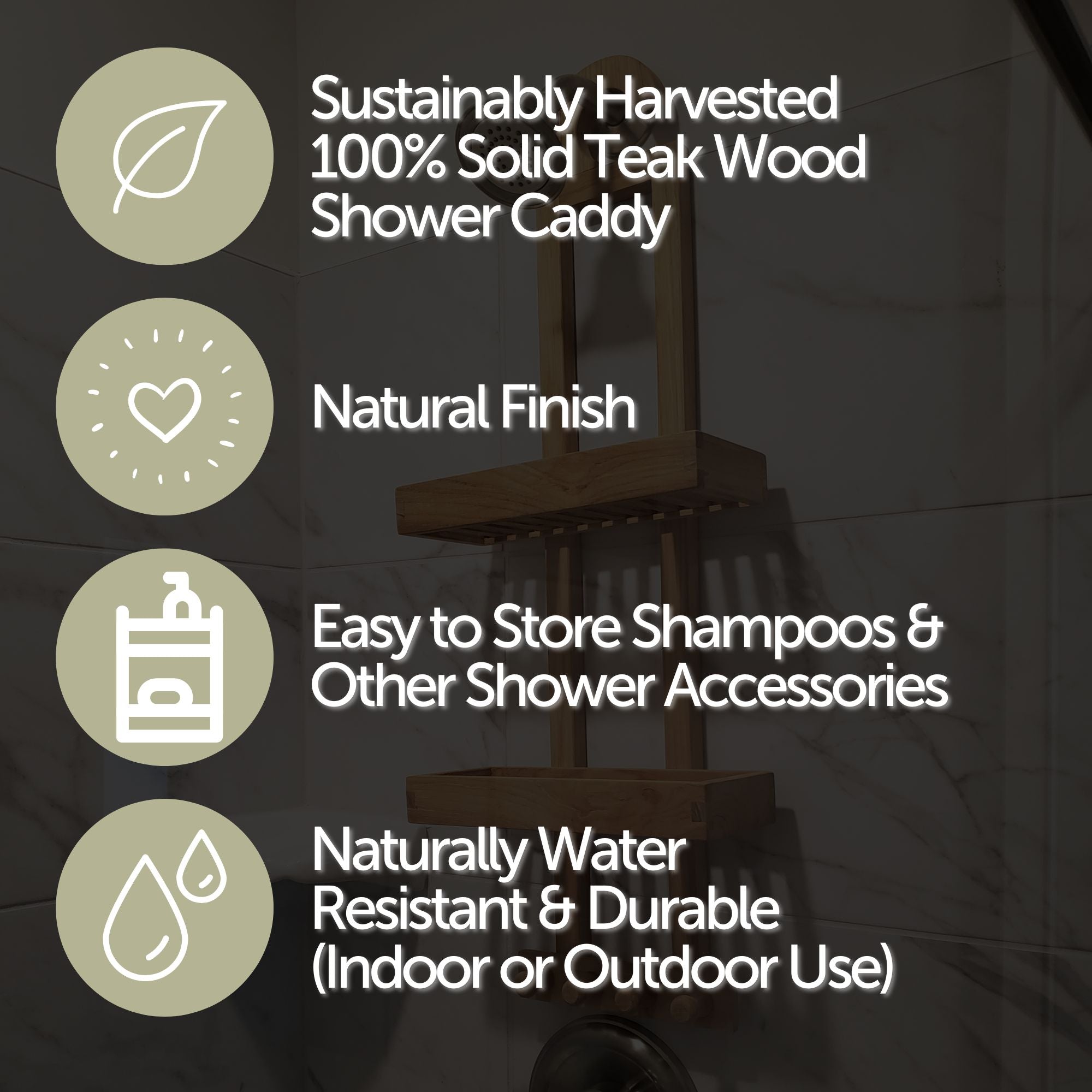 Carbone Natural Shower Caddy