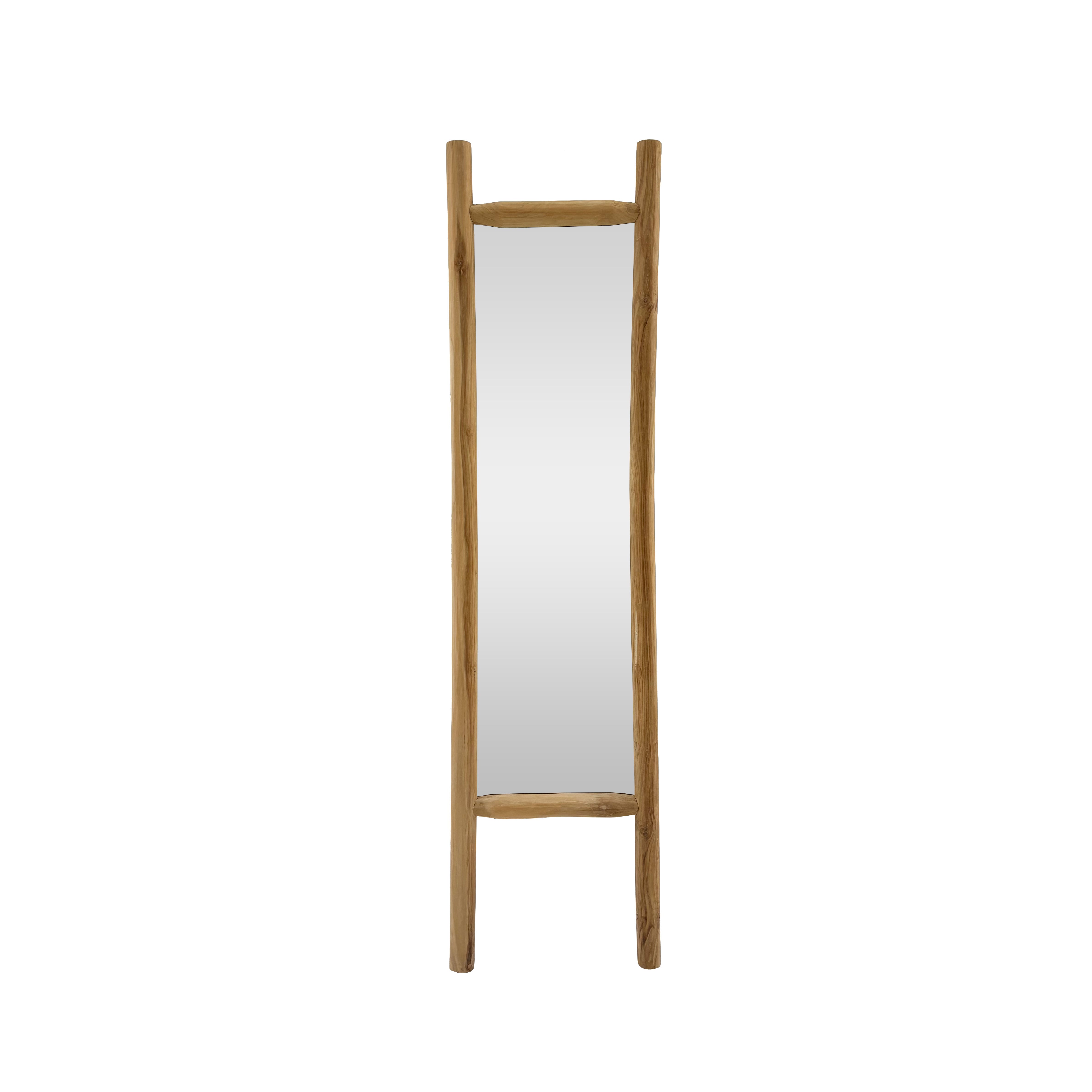 Indoor Natural Teak Branch Mirror - 71"