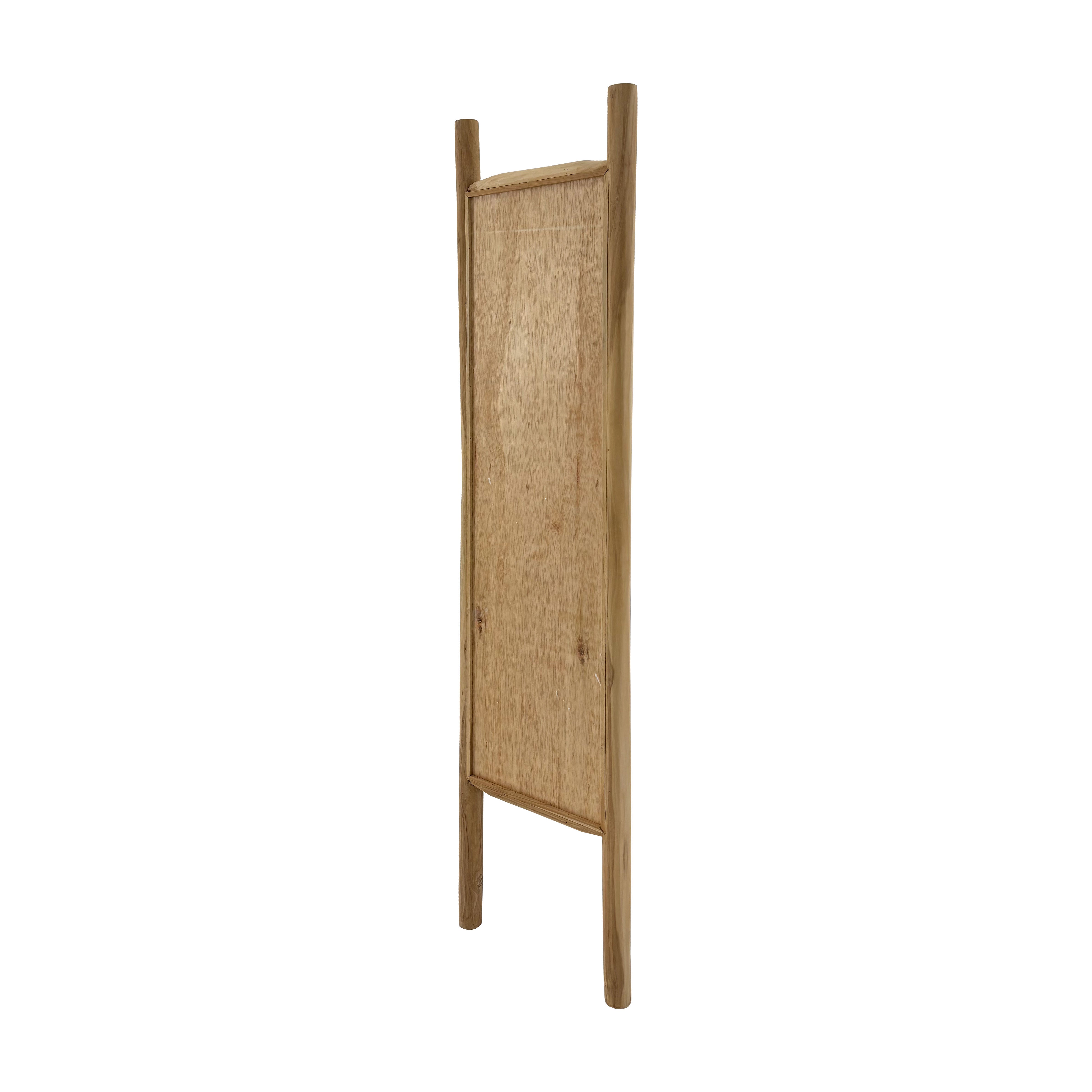 Indoor Natural Teak Branch Mirror - 71"