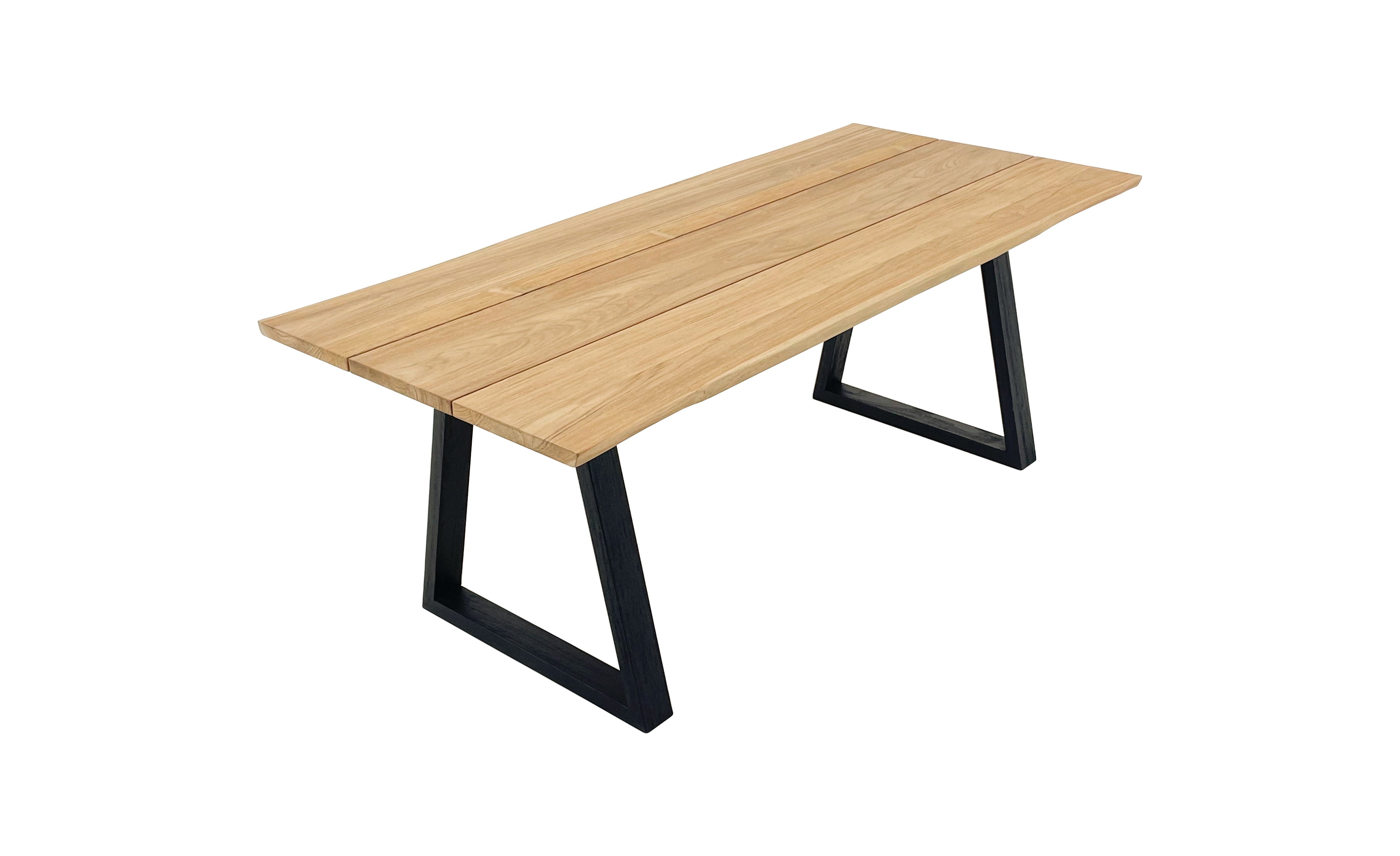 Ubud Natural Teak 4-6 Person Indoor or Outdoor Dining Table - 79"