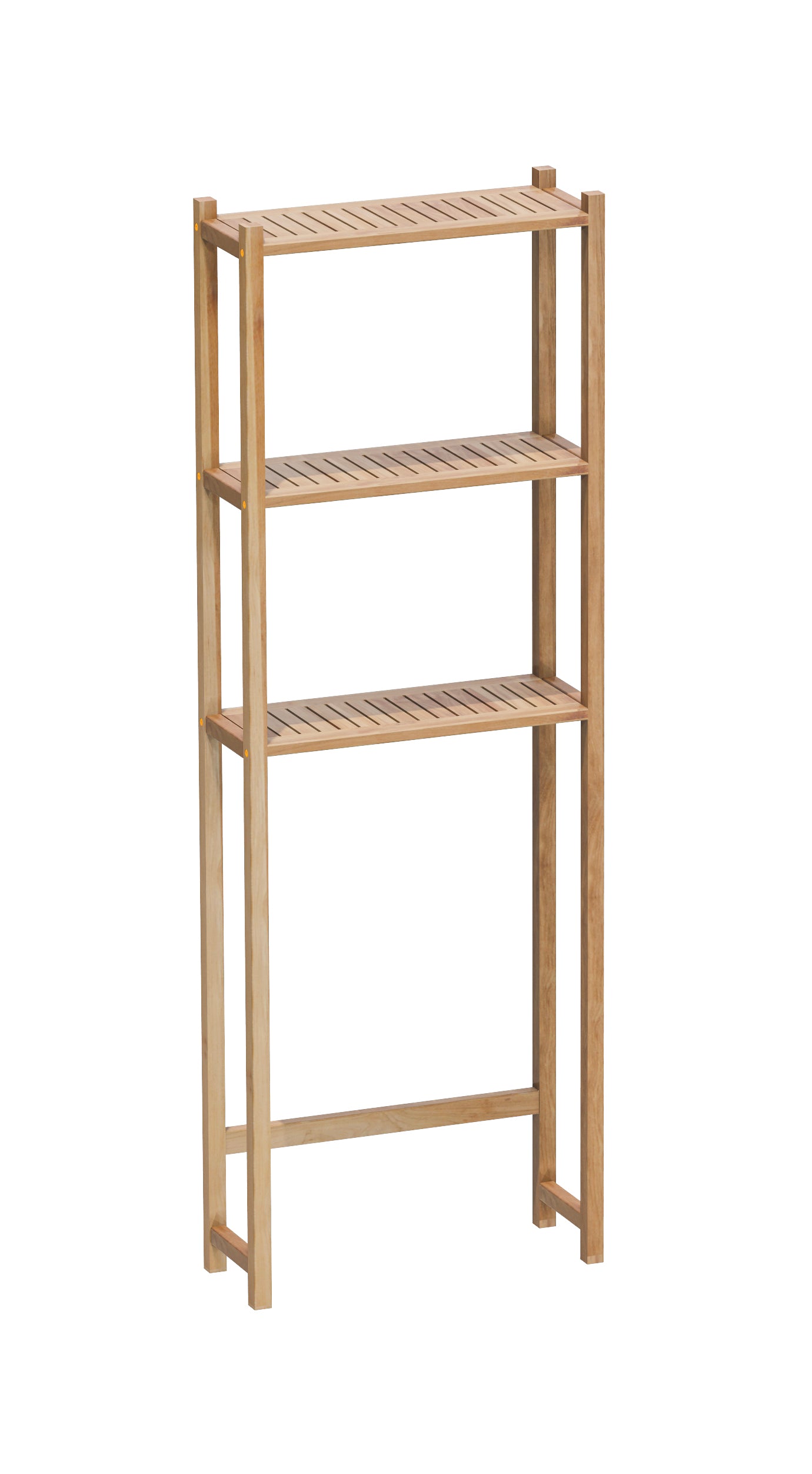 Savannah Natural Teak Bathroom Indoor/Outdoor Toilet Storage Rack