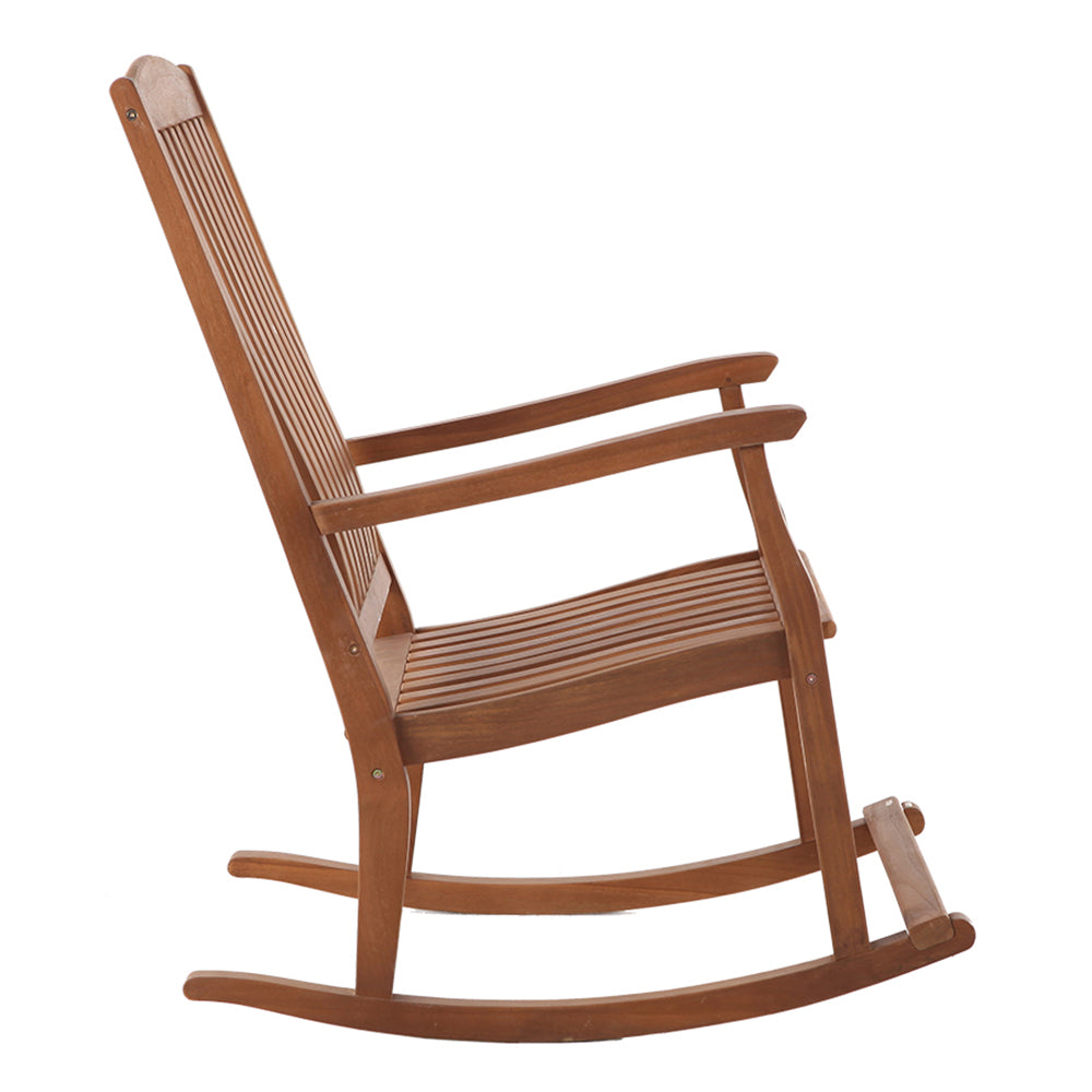 Captains Oiled Rocking Chair