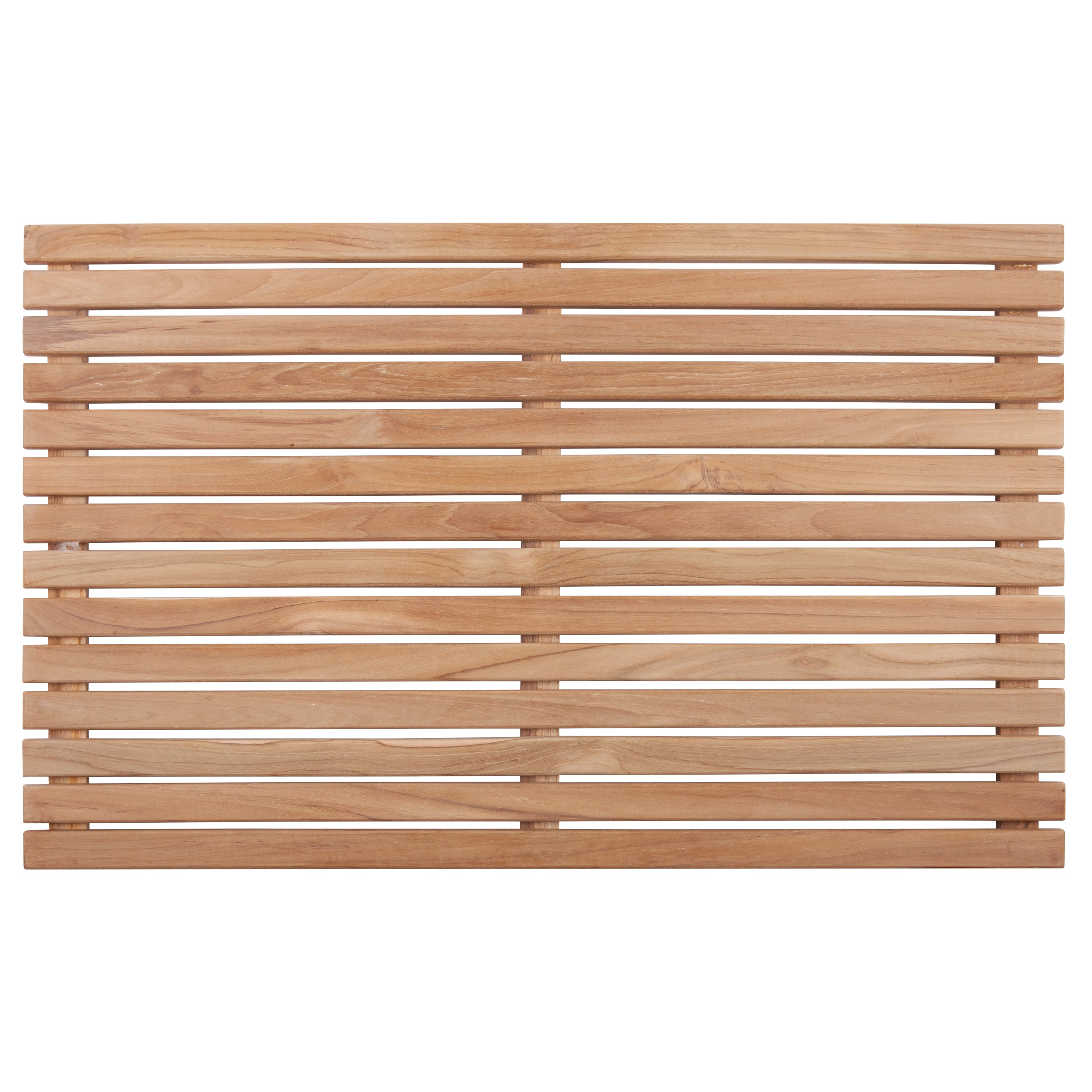 Juno Oiled Teak Shower and Bath Mat with Frame 23.6″ x 17.7″