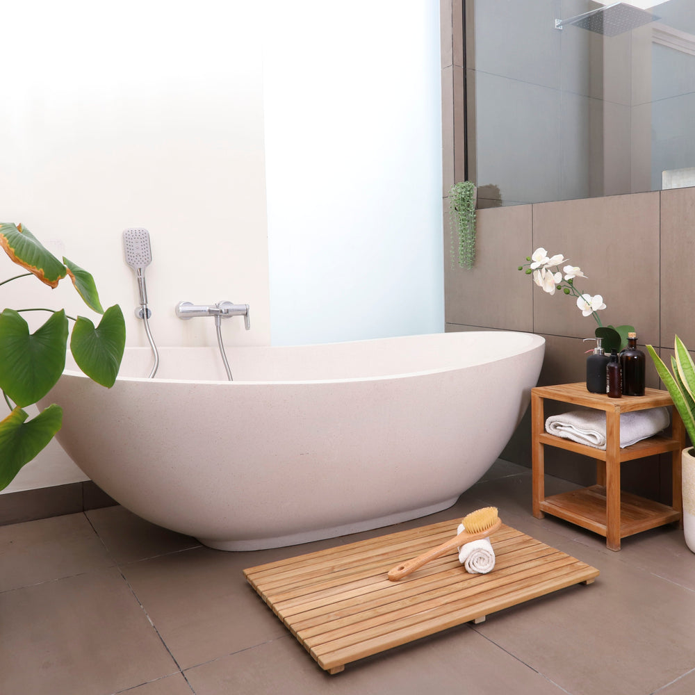Premium Quality 100% Teak Shower & Bath Mats | Sustainably Sourced