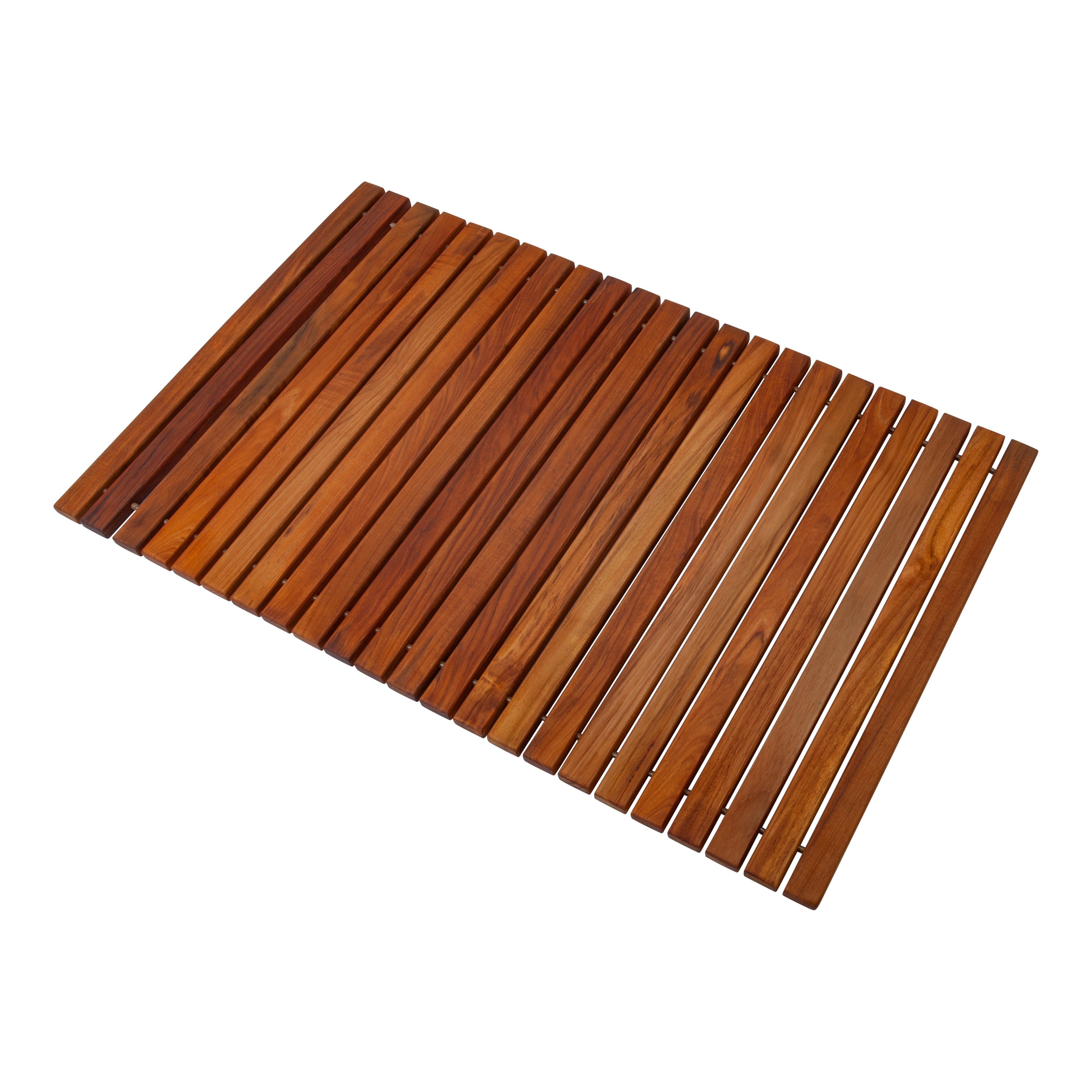 Wyoming Oiled Teak Shower and Bath String Mat 31.4″ x 19.6″